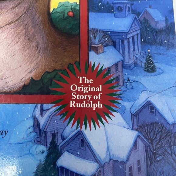 Rudolph The Red-Nosed Reindeer Kids Book - Picture 3 of 7